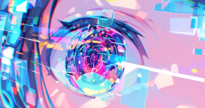 A digitalized human eye